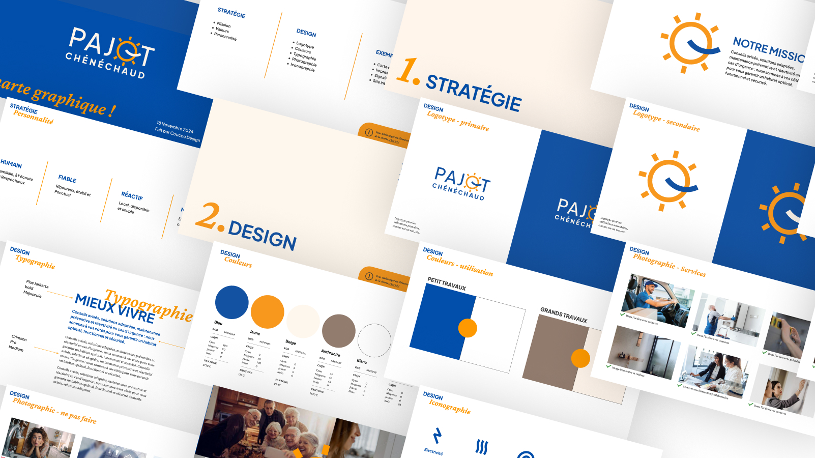 Coucou Design – Pajot Chenechaud – Charte